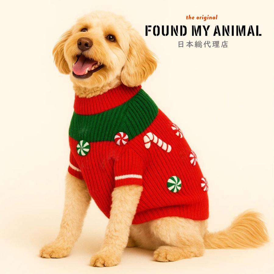 FOUND MY ANIMAL】 Original Peppermint Candy 3D Icon Sweater