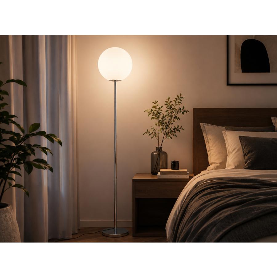 SALE!! Glass Ball Floor Lamp / フロアライト 全2色 : R&Mインテリア