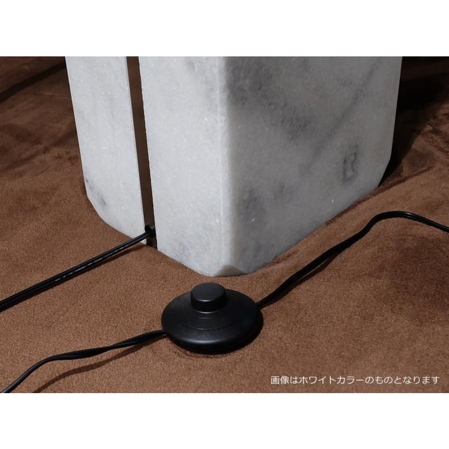 アルコランプ ホワイト フロアライト 天然大理石 LED電球対応 アルコランプ ホワイト フロアライト 天然大理石 LED電球対応