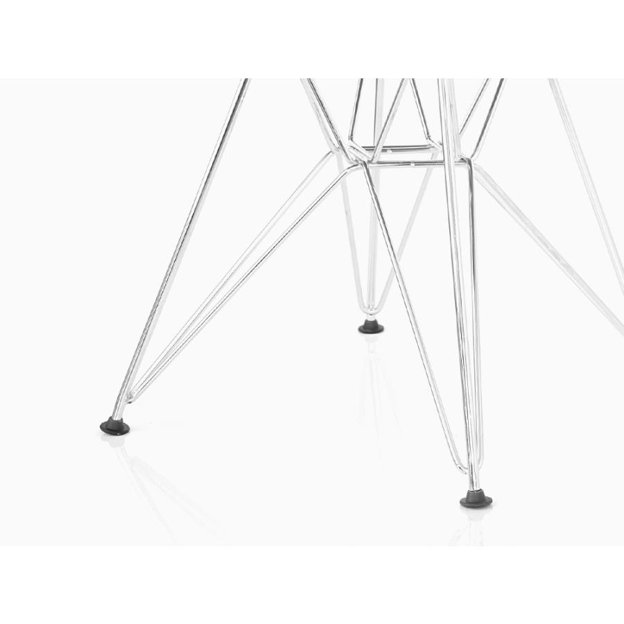 シェルチェア DKR シートパッド付 ブラック ワイヤー 組立済 椅子