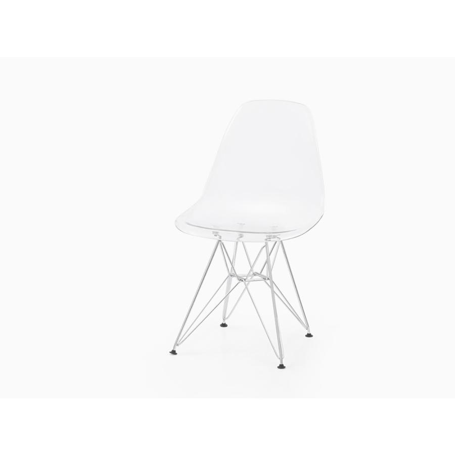 イームズ シェルチェア DSR クリア デザイナーズ ダイニングチェア