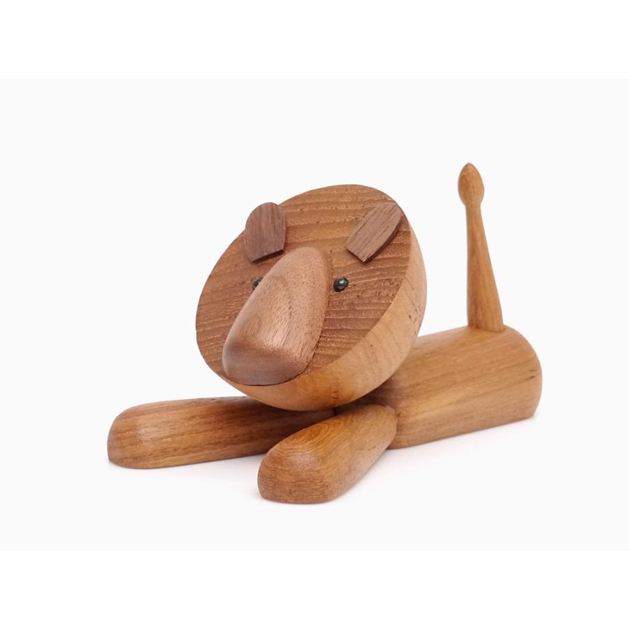 ロイヤルペット ライオン 木製玩具 らいおん 北欧 置物 オブジェ