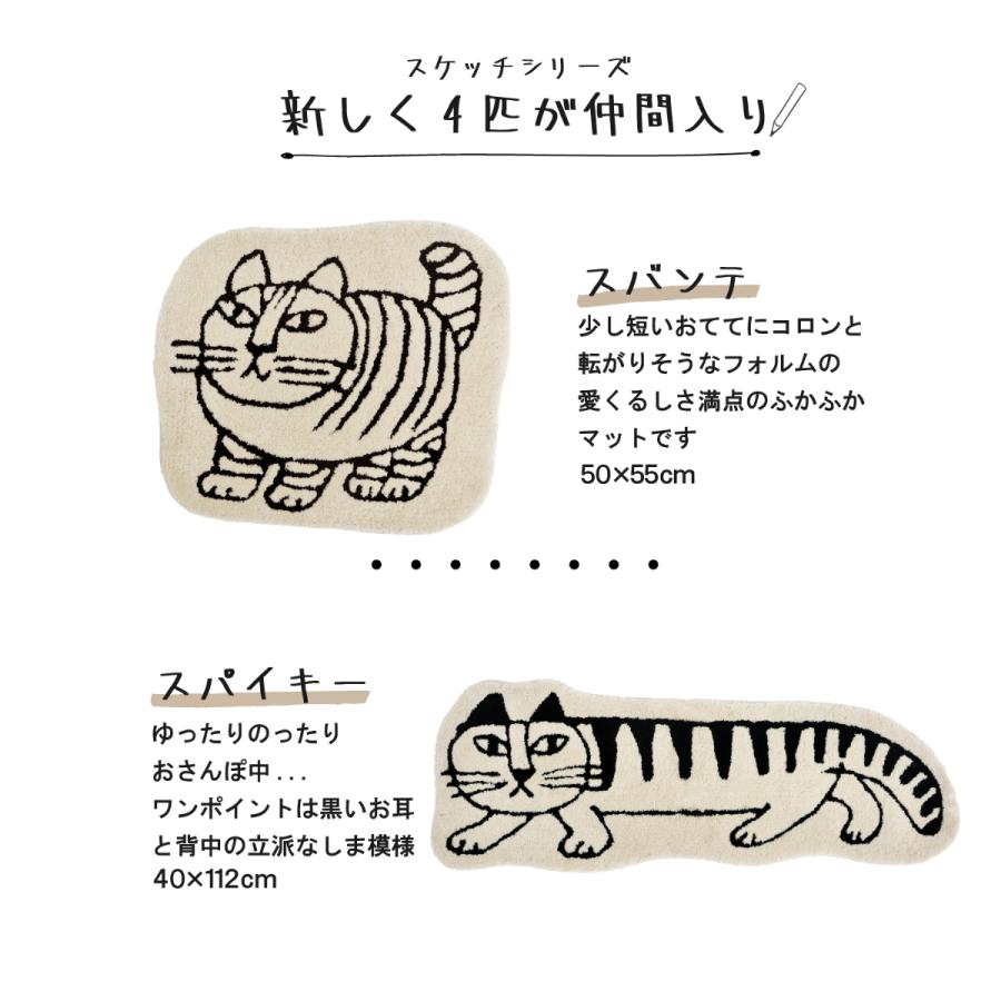 Lisa Larson（リサラーソン） スパイキー マット 40×112cm 日本製