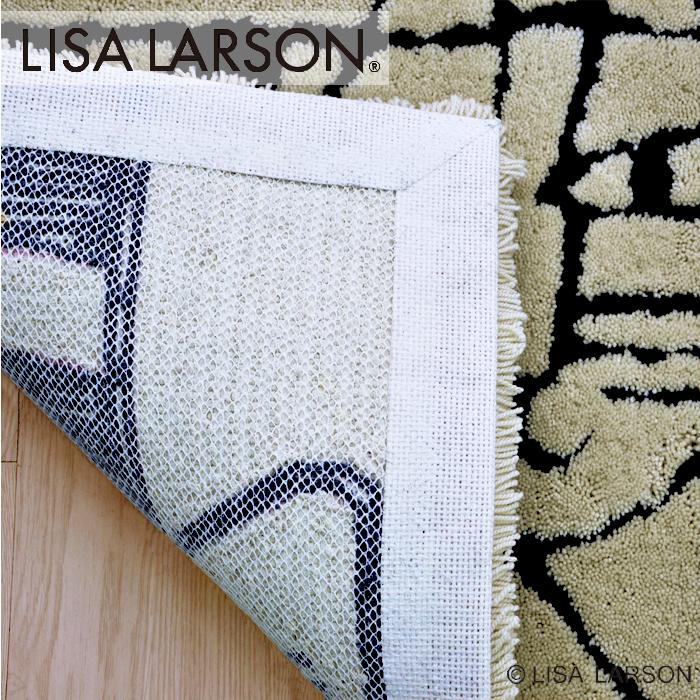 LISA LARSON リサラーソン マイキー 北欧 キッチンマット 50×180cm レッド アイボリー 洗濯可 滑り止め加工 猫 かわいい インテリア マット ギフト 日本製 | Lisa Larson | 01