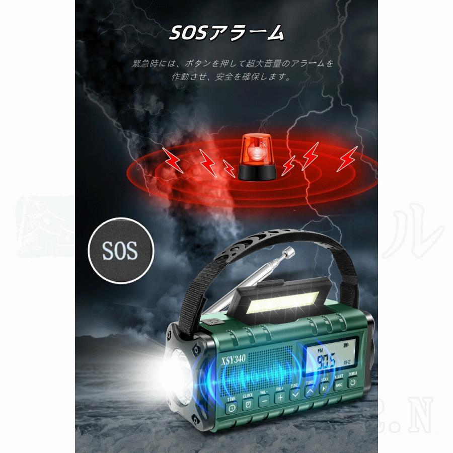 防災ラジオ ソーラー多機能ラジオ 10000mah USB充電 手回し 懐中 防災ラジオ ソーラー多機能ラジオ 10000mah USB充電 手回し 懐中