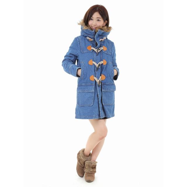 RNA-N（アールエヌエーエヌ） コート Sale セール 70%off C0603 デニム