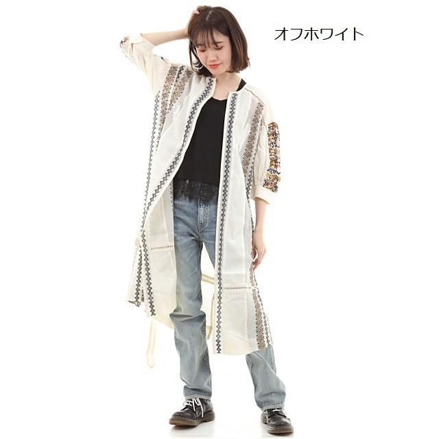 【新品タグ付き】R.N.A-Nガーゼガウンワンピース生成りMサイズ D1588 ガーゼガウンワンピース(M グレージュ): ワンピース - RNA