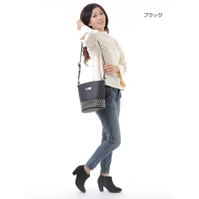 RNA media バッグ Sale セール 30%off E4464 スタッズドラムショルダー 
