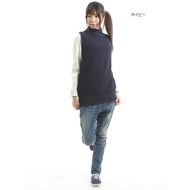 RNA-N Sale セール　50%off　K2070 変わり編みノースリーブタートル