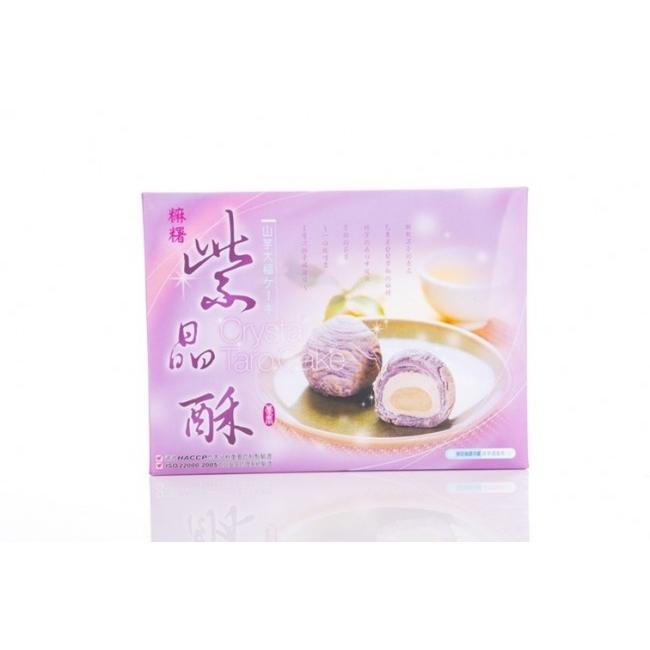 Duntai ヅンタイ 紫晶酥 タロイモ大福ケーキ 12入 台湾 お取り寄せ土産 並行輸入品 Duentai 003 宇宙網購 通販 Yahoo ショッピング