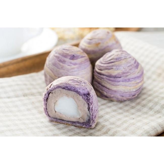 Duntai ヅンタイ 紫晶酥 タロイモ大福ケーキ 12入 ３個 台湾 お土産 1 400円値引 Duentai 003x03 宇宙網購 通販 Yahoo ショッピング