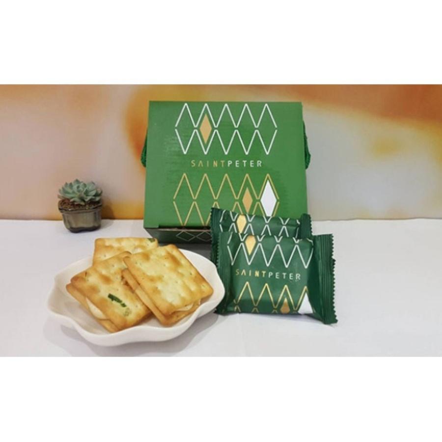 聖比徳 葱花牛軋餅 15入 ネギ塩 ヌガークラッカー 台湾 お土産 Shenbide003 宇宙網購 通販 Yahoo ショッピング