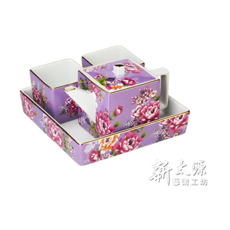 18 Off 新太源 台湾花布柄 紅花方印壺組 紅花パーティーポットセット 紫 お土産 台湾 湯飲み お取り寄せ商品 お支払い完了後 5日 7日で発送 Www Cabrianes Cat