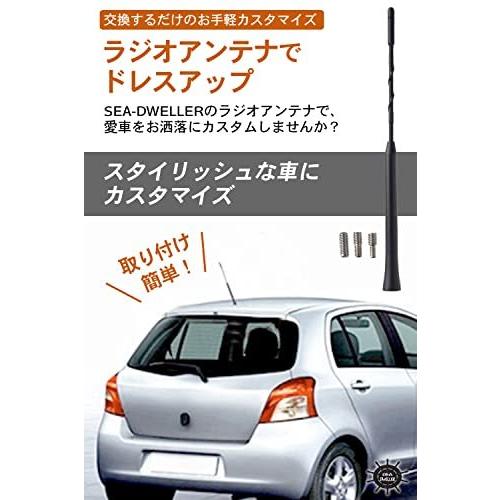 カーラジオアンテナ Am Fm ショートアンテナ ブラック 汎用 車用ラジオアンテナ ネジ付きで取り付けがお手軽 ラジオアンテナ ９イン Rum アールnet 通販 Yahoo ショッピング