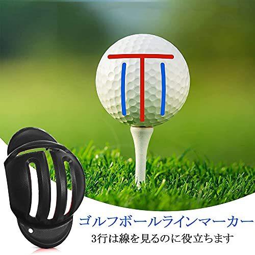 ゴルフボールマークセットラインマークは線を引きやすく描画テンプレートのリニアパター位置を確定するラインマーカーは3つのボールマーク3本のマーカー Rum6a4c5d アールnet 通販 Yahoo ショッピング