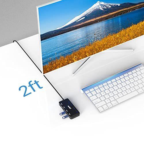売り込み Atolla Usbハブ 4ポート Usb3 0 ハブ 60cm ケーブル Usb Hub拡張 独立スイッチ付き 5gbps高速データ転送 スリ Heartlandgolfpark Com