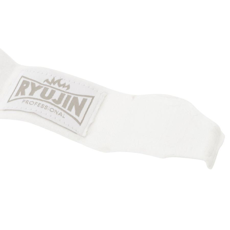 ボクシングバンテージ　RYUJIN　高級ソフト バンテージ（伸縮性）幅5.5cm×350cm　 カラー 黒・白　左右１組｜rnh25232pro｜06