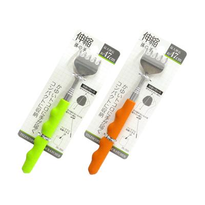 孫の手 伸縮 プラスチック 47cm 1本 色指定不可 ポイント消化送料無500