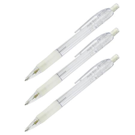 筆記用具 シャープペンシル 3本セット 芯径0.5mm シャーペン ポイント