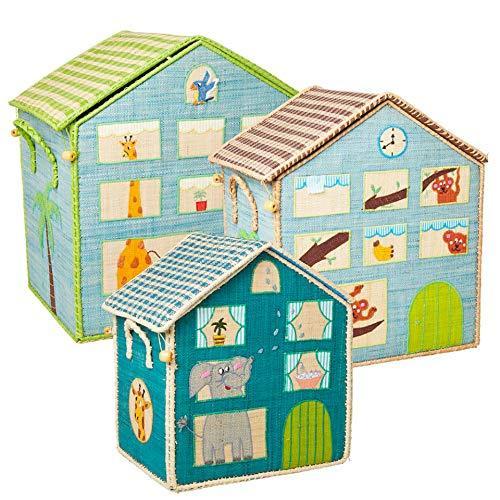 全ての おもちゃ箱 3個セット ジャングルボーイ トイボックス おもちゃ収納 片付け 宝箱 おしゃれ 北欧 デンマーク 動 売れ筋 Technet 21 Org