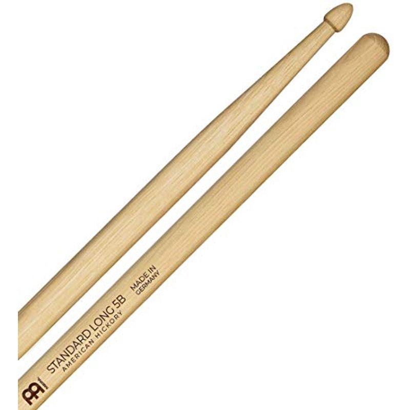 完璧MEINL Stick  Brush マイネル ドラムスティック STANDARD LONG ヒッコリー Acornチップ 5B SB10