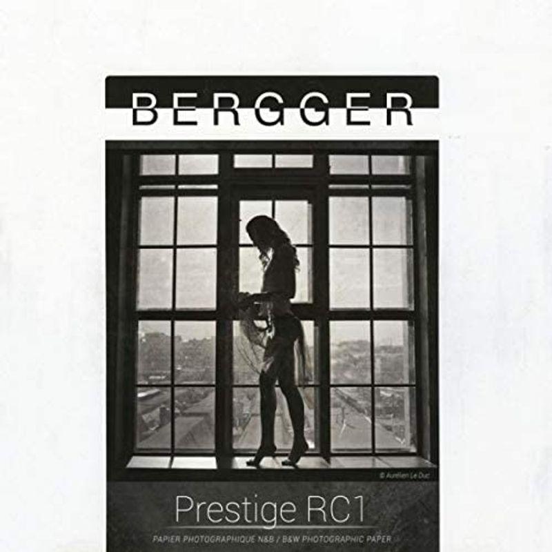 Bergger　白黒印画紙　Prestige　RC1　Luster　11x14　大四切　50枚