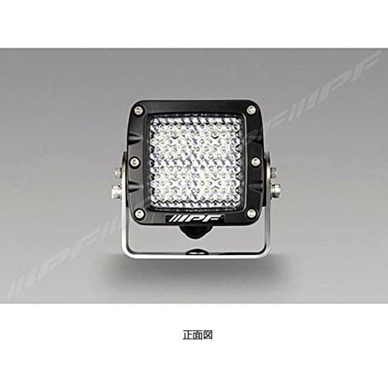 IPF　バックランプ　作業灯　LED　2インチ　角　642BL