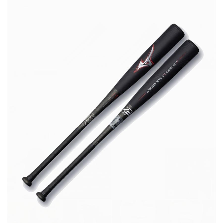 ビヨンドマックスレガシー ブラック×レッド 84cm 85cm ミズノ 軟式 バット MIZUNO ミドルバランス | BEYONDMAX