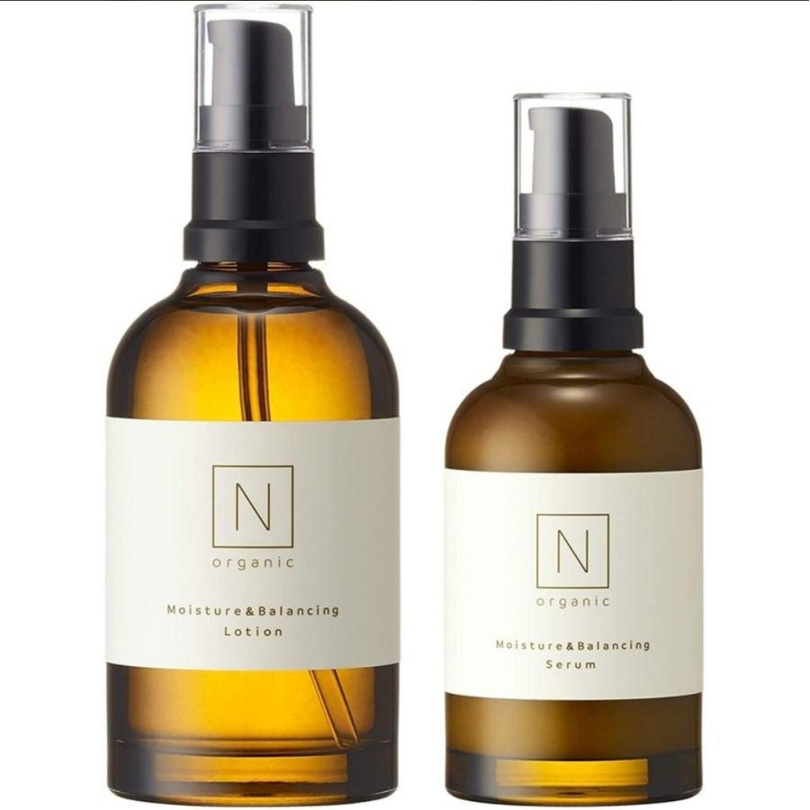 N organic 新 モイスチュア&バランシングローション モイスチュア＆バランシングセラム 2本セット エヌオーガニック ローション＆セラム | N organic