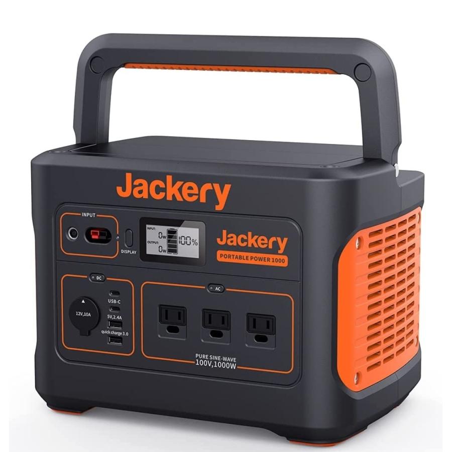 ジャクリ ポータブル電源1000 jackery ジャクリー 発電機 ポータブルバッテリー 大容量 191400mAh/708Wh アウトドア AC/DC/USB 車中泊 キャンプ 防災 非常用電源 | 