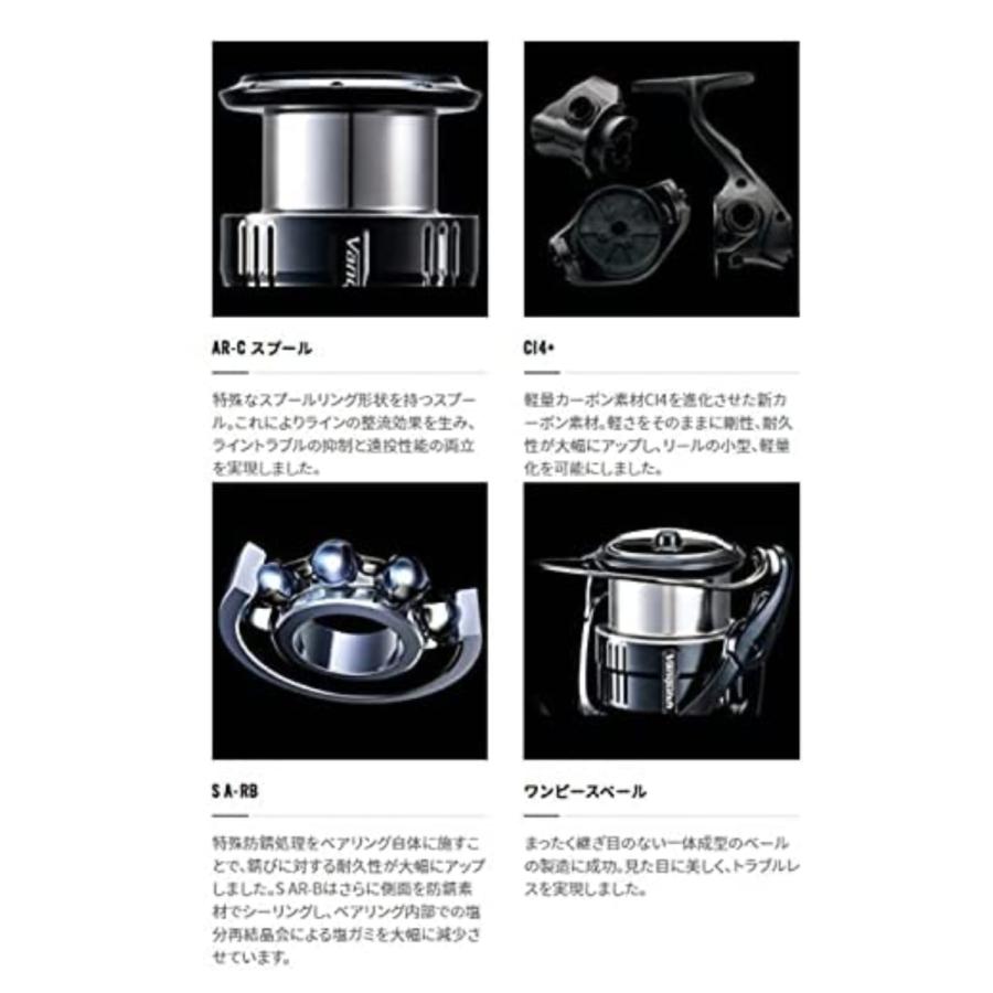 BB-X 2500DXG S R シマノ スピニングリール21 テクニウム レバーブレーキ 2021年 | BB-X | 02