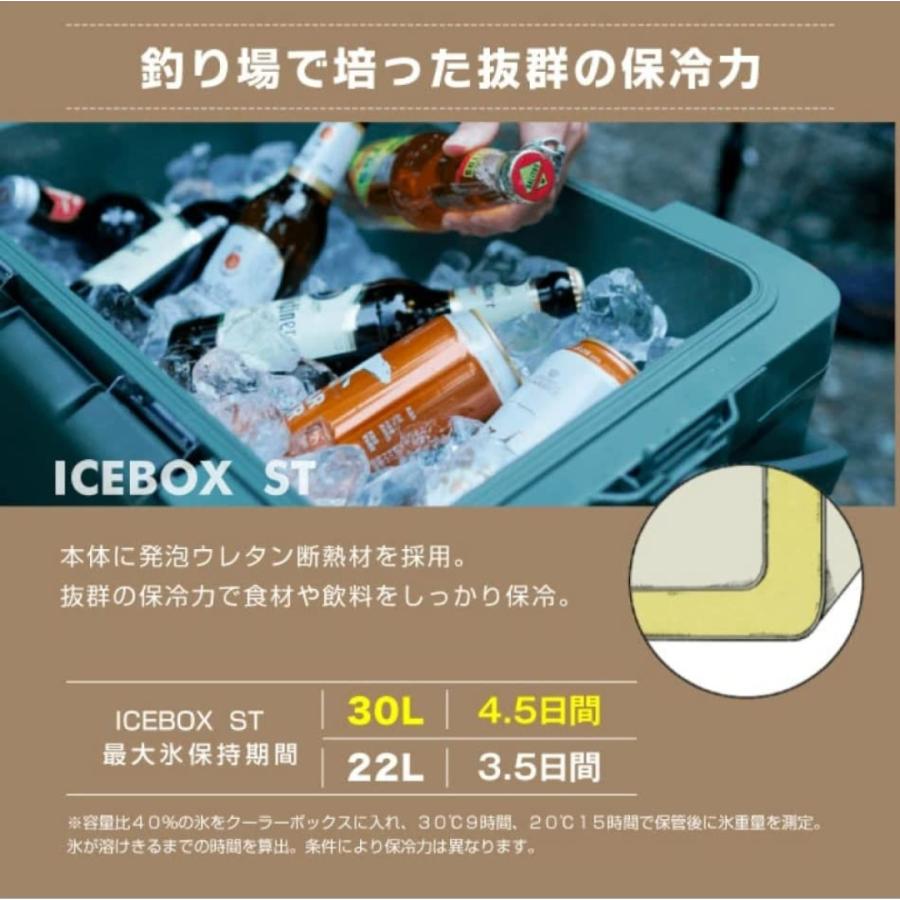 NX-330V シマノ クーラーボックス アイスボックス ST 30L ICE BOX サンドベージュ SHIMANO ハードクーラーボックス キャンプ バーベキュー アウトドア BBQ | シマノ | 03