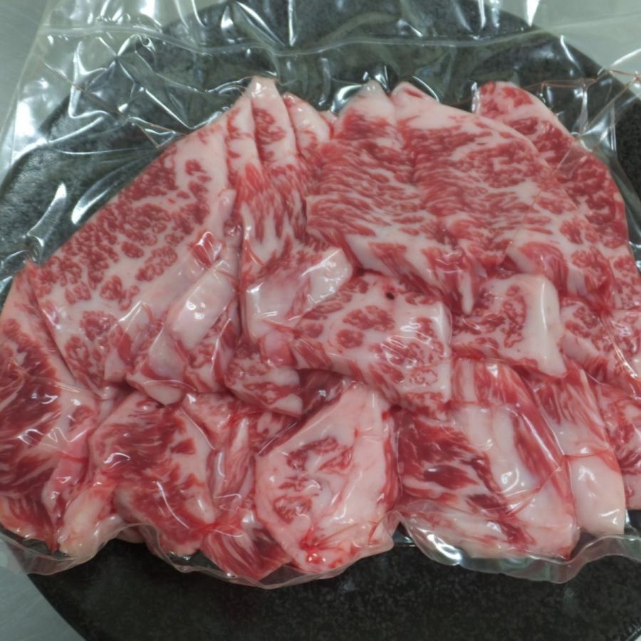 新潟県産 越後牛 焼肉用中落ち 300g 焼肉・バーベキュー用|roastbeefmikuni|03
