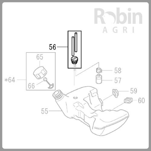 マキタ 【ラビット/Rabbit】刈払機 純正 部品 チューブ（燃料ホース