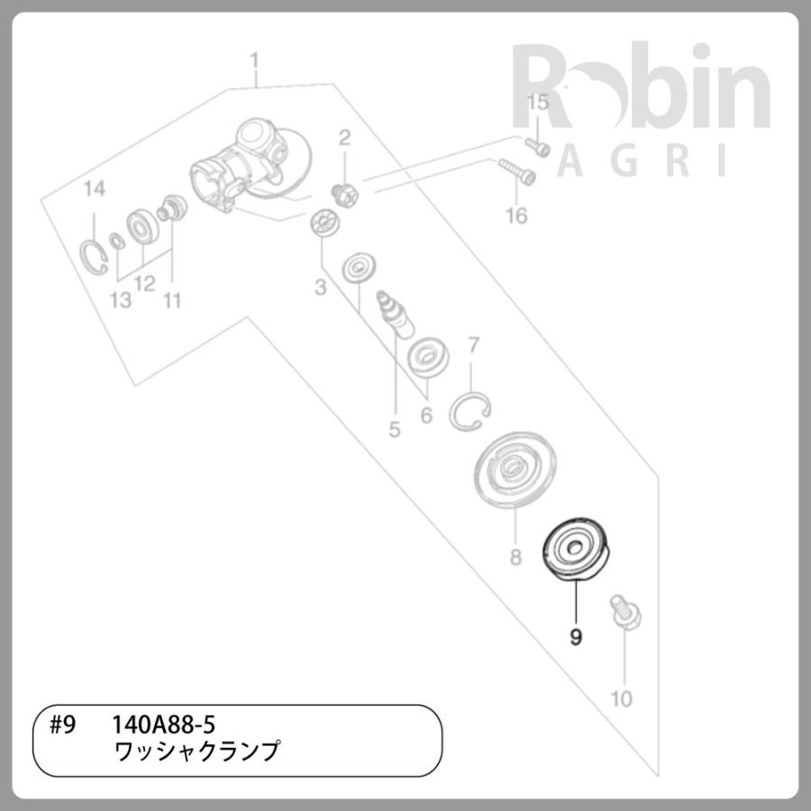 マキタ（makita） 【マキタ/makita】刈払機 純正 部品 ワッシャ
