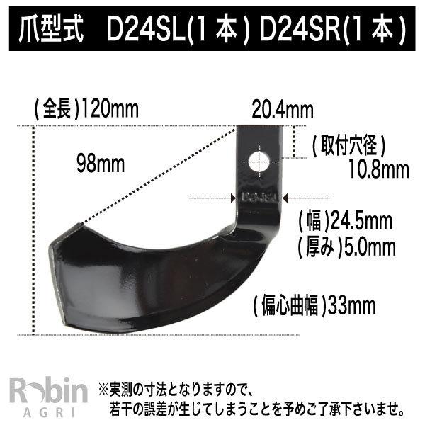 マキタ（makita） ロビン／ラビット用 耕うん爪 セット (12本) 15-41