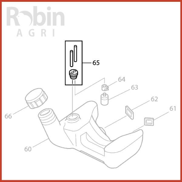 マキタ（makita） 【ラビット/Rabbit】刈払機 純正 部品 チューブ