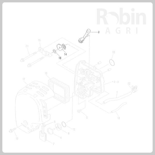 ラビット Rabbit 刈払機 純正 部品 チョーク Assy 1 2301 チョークレバー チョークプレート ガスケット ロビン マキタ Robin Makita 1 2301 ロビンアグリ ヤフー店 通販 Yahoo ショッピング