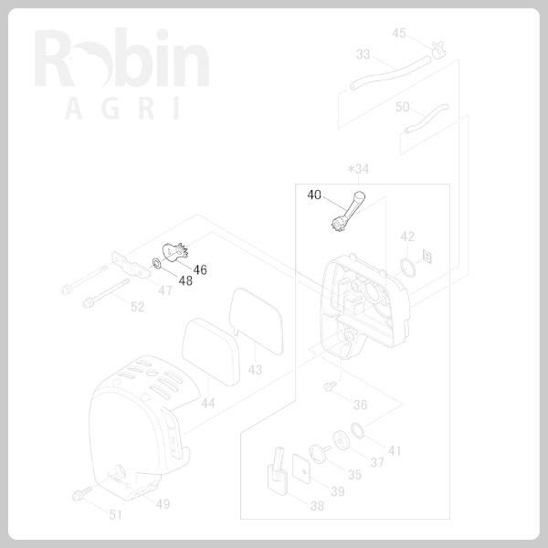 ラビット Rabbit 刈払機 純正 部品 チョーク Assy 1 2301 チョークレバー チョークプレート ガスケット ロビン マキタ Robin Makita 1 2301 ロビンアグリ ヤフー店 通販 Yahoo ショッピング