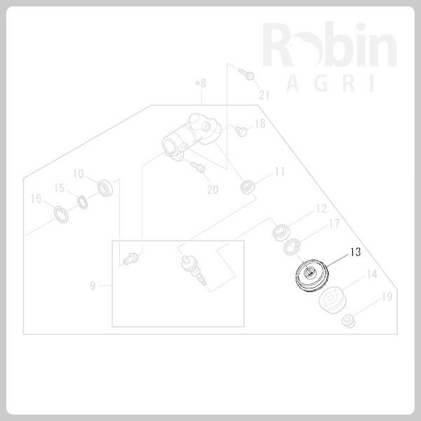 マキタ（makita） 【ラビット/Rabbit】刈払機 純正 部品 ワッシャ