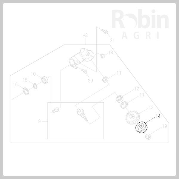 マキタ 【ラビット/Rabbit】刈払機 純正 部品 ワッシャクランプ マキタ 【ラビット/Rabbit】刈払機 純正 部品 ワッシャクランプ