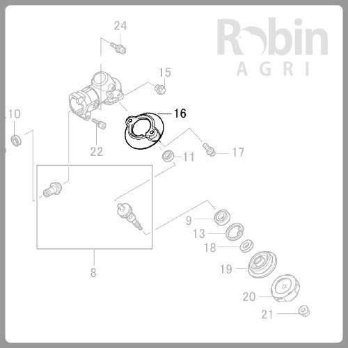 ラビット Rabbit 刈払機 純正 部品 ガード 巻付防止カバー ロビン マキタ ロビンアグリ ヤフー店 通販 Yahoo ショッピング