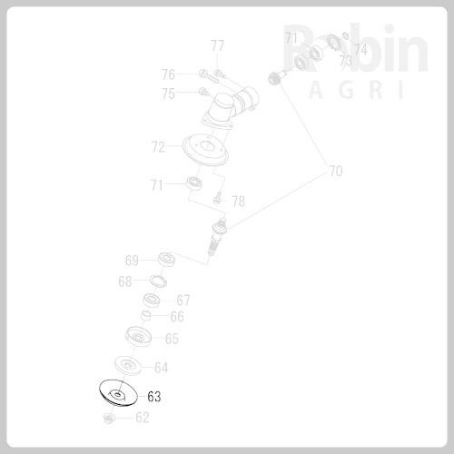 マキタ（makita） 【ラビット/Rabbit】刈払機 純正部品 カップ