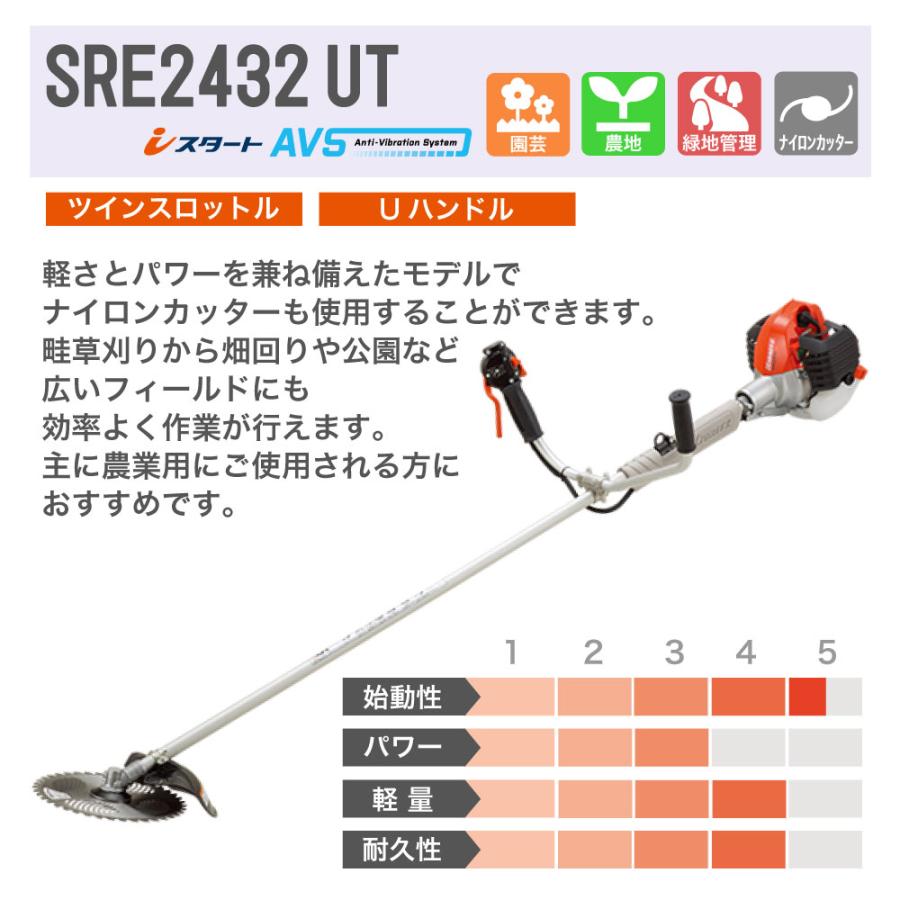 KIORITZ（共立） 【共立/KIORITZ】 肩掛式 刈払機 SRE2432UT [U