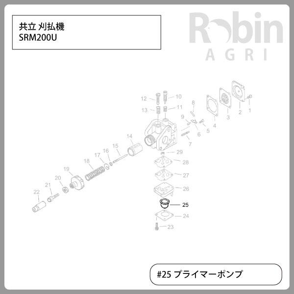 やまびこ 【共立/KIORITZ】刈払機 純正 部品 プライマーポンプ [P005
