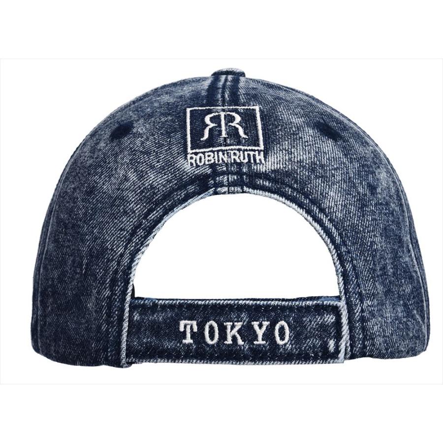   Tokyo Cap フラッグシップ限定 黒 デニム刺繍 CAP TOKYO CTO027-B : ROBIN-RUTH JAPAN - 通販 - Yahoo