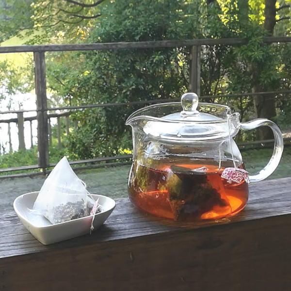 Dream Tea　すっきりミント　エルダーフラワーとほうじ茶ハーブティー　送料無料　三角型ティーバッグ　 |  | 01