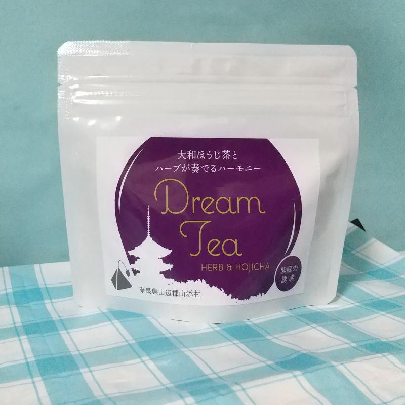 Dream Tea　紫蘇の誘惑　 ほうじ茶ハーブティー　三角型ティーバッグ｜robin321｜02