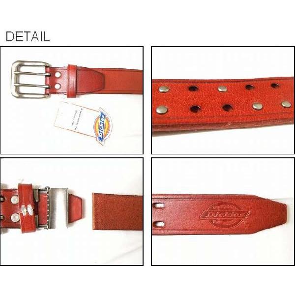 Dickies Dickies（ディッキーズ） 本革 スタッズカスタムレザー ダブル