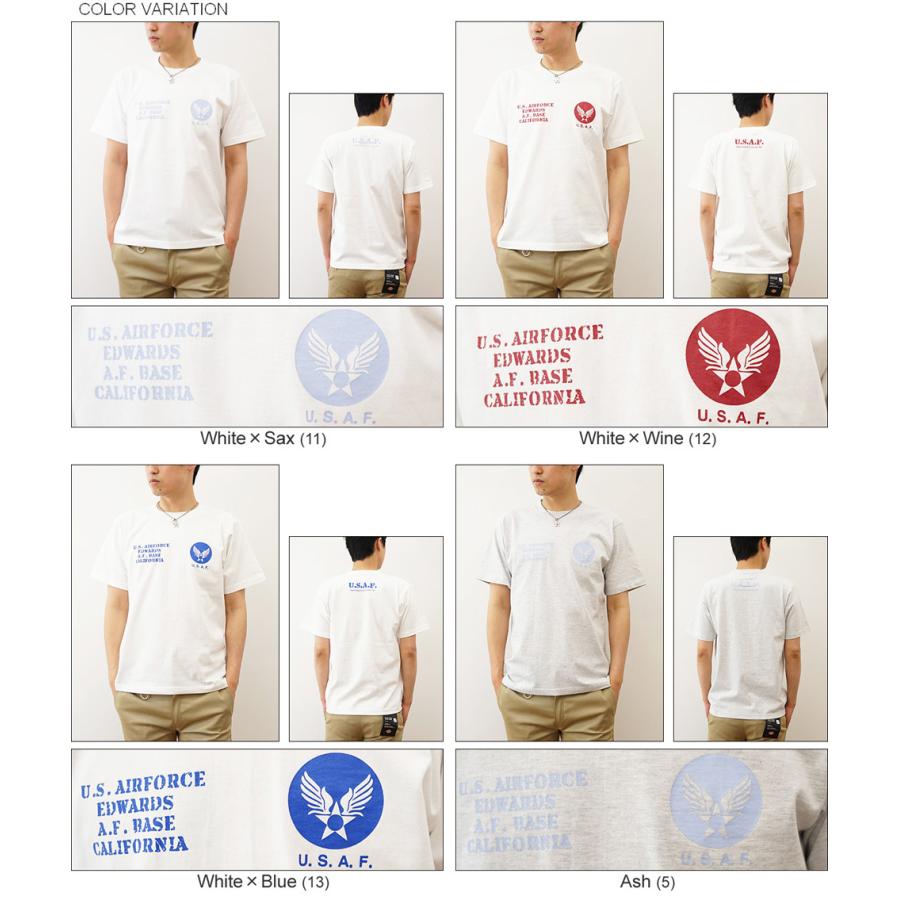 Tシャツ メンズ 半袖 U.S. AIR FORCE エアフォース ミリタリー オリジナル プリント レディース 大きいサイズ JEANS BUG ジーンズバグ ブランド ST-USAF｜robinjeansbug｜04